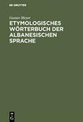 Etymologisches Wörterbuch der albanesischen Sprache