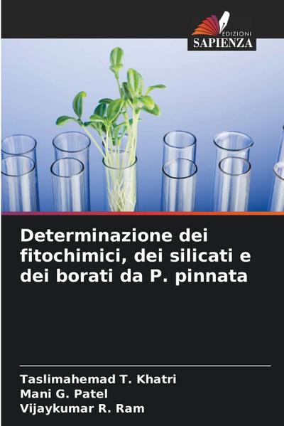 Determinazione dei fitochimici, dei silicati e dei borati da P. pinnata