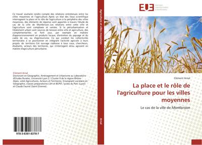 La place et le rôle de l’agriculture pour les villes moyennes