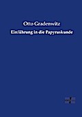 Einführung in die Papyruskunde