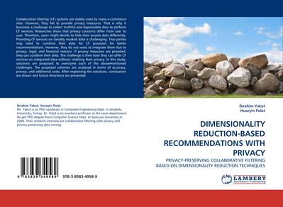 DIMENSIONALITY REDUCTION-BASED RECOMMENDATIONS WITH PRIVACY