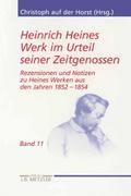 Heinrich Heines Werk im Urteil seiner Zeitgenossen 11