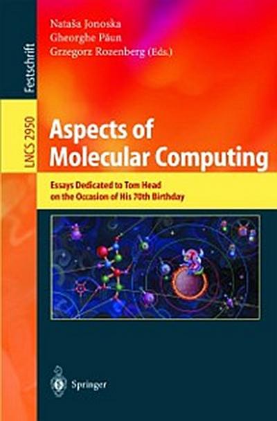 Aspects of Molecular Computing