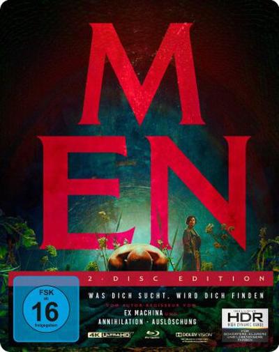 Men - Was dich sucht, wird dich finde (UHD+BR) SB  Limited Steelbook, 4K, 2Disc