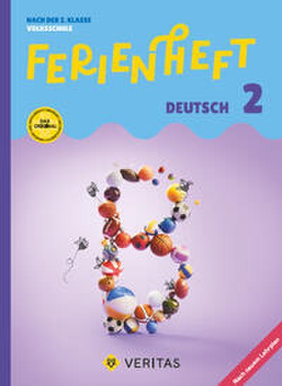 Ferienheft Deutsch 2. Klasse Volksschule. Lehrplan 2023