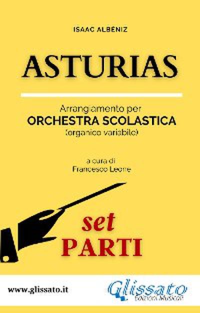 Asturias - orchestra scolastica (set parti)