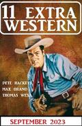 11 Extra Western September 2023 von Pete Hackett | Ebook