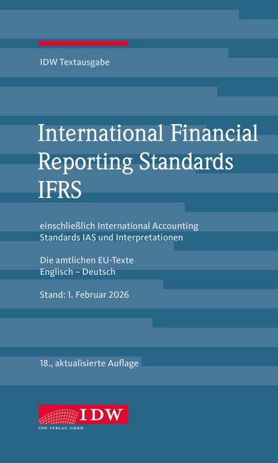IDW, IFRS IDW Textausgabe, 18. Auflage