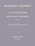 Les gouts-reunis (nouveaux concertos) vol.2 (nos.9-14)for flute, (oboe,vl) and bc