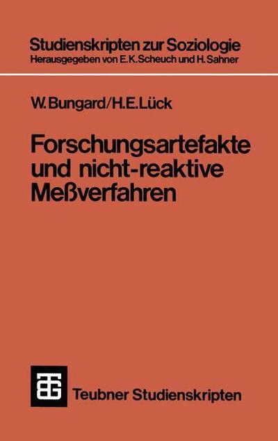 Forschungsartefakte und nicht-reaktive Meßverfahren