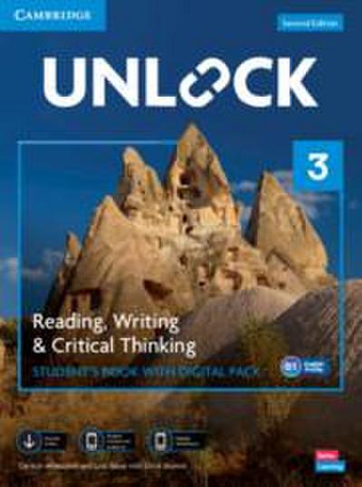 Unlock Level 3 Reading, Writing and Critical Thinking Student’s Book with Digital Pack