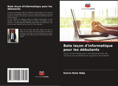 Bate leçon d’informatique pour les débutants