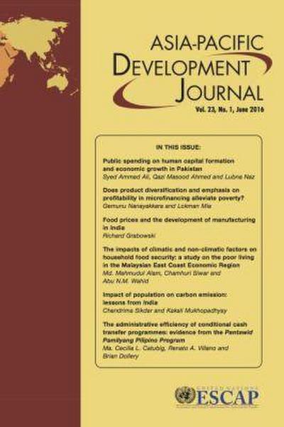 Asia-Pacific Development Journal, Vol. 23, No.1, June 2016