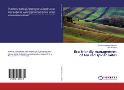 Eco-friendly management of tea red spider mites