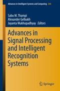 Advances in Signal Processing and Intelligent Reco