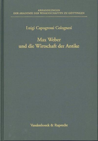 Max Weber und die Wirtschaft der Antike