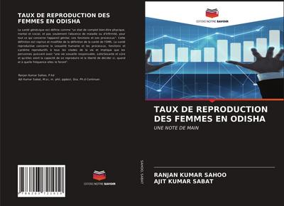 TAUX DE REPRODUCTION DES FEMMES EN ODISHA