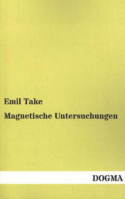 Magnetische Untersuchungen