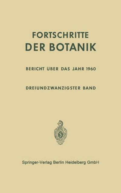 Bericht über das Jahr 1960