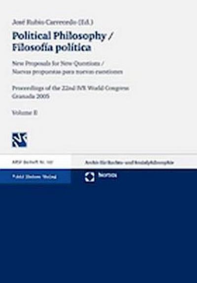 Political Philosophy / Filosofía política
