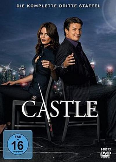 Castle. Staffel.3, 6 DVDs