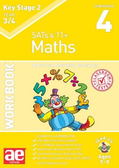 KS2 Maths Year 3/4 Workbook 4