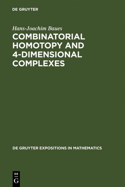 Combinatorial Homotopy and 4-Dimensional Complexes