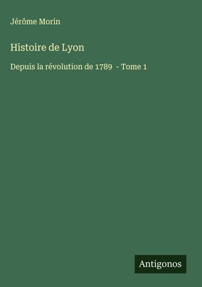 Histoire de Lyon