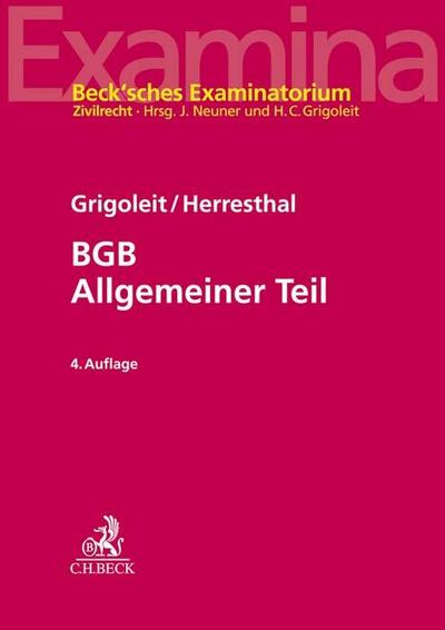 BGB Allgemeiner Teil