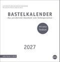 Premium-Bastelkalender weiß groß 2027