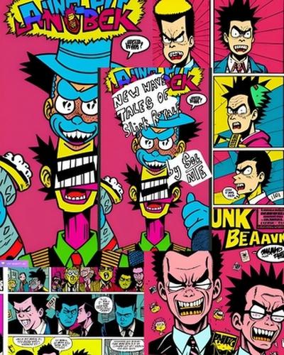 The New Wave Tales of Slick Royale Comic Zine