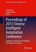 Proceedings of 2013 Chinese Intelligent Automation Conference