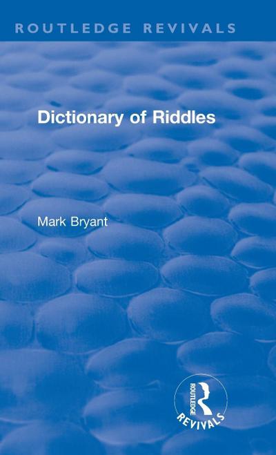 Dictionary of Riddles