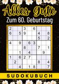 60 Geburtstag Geschenk | Alles Gute zum 60. Geburtstag - Sudoku
