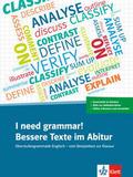 I need grammar! Bessere Texte im Abitur