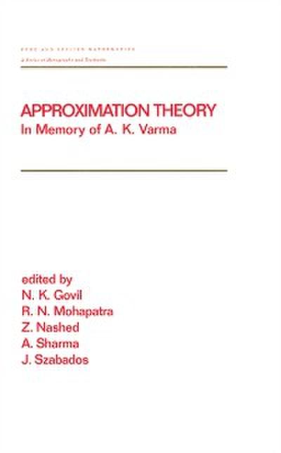 Approximation Theory