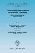 Legitimationsgrundlagen einer europäischen Verfassung.