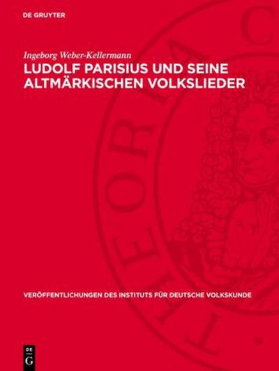 Ludolf Parisius und seine altmärkischen Volkslieder