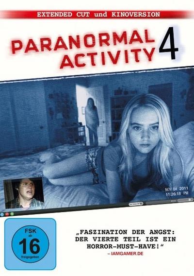 Paranormal Activity 4, 1 DVD
