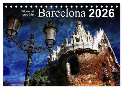 Barcelona (Tischkalender 2026 DIN A5 quer), CALVENDO Monatskalender