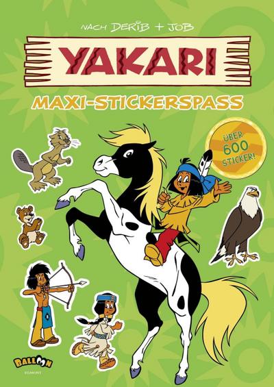 Yakari - Maxi-Stickerspaß