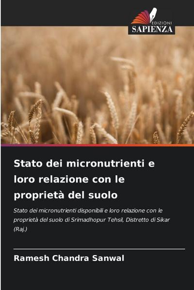 Stato dei micronutrienti e loro relazione con le proprietà del suolo