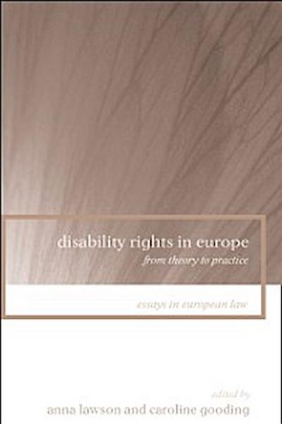 Disability Rights in Europe