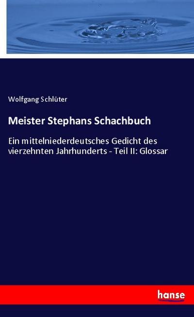 Meister Stephans Schachbuch