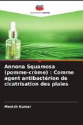 Annona Squamosa (pomme-crème) : Comme agent antibactérien de cicatrisation des plaies
