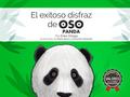 El exitoso disfraz de oso panda
