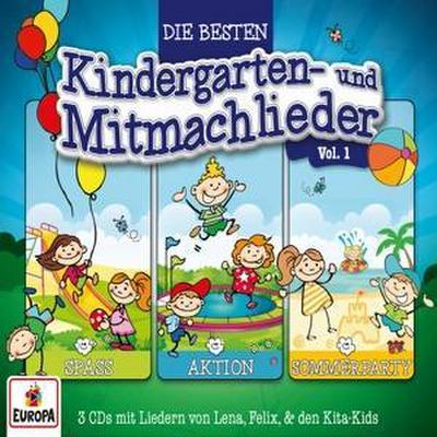 Lena, F: 01/3er Box (Die besten Kindergarten-& Mitmachlied