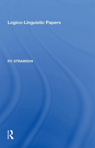 Logico-Linguistic Papers