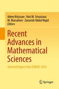 Recent Advances in Mathematical Sciences