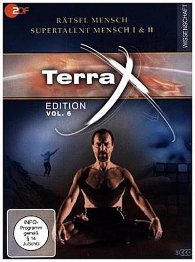 Terra X - Edition - Rätsel Mensch - Supertalent Mensch I & II. Vol.6, 3 DVD